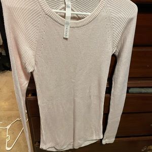 Lululemon sweater size 8, pale pink